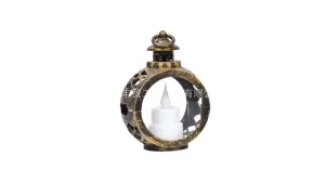 LED Flameless Candle Lantern - Christmas & Halloween Decorative Light