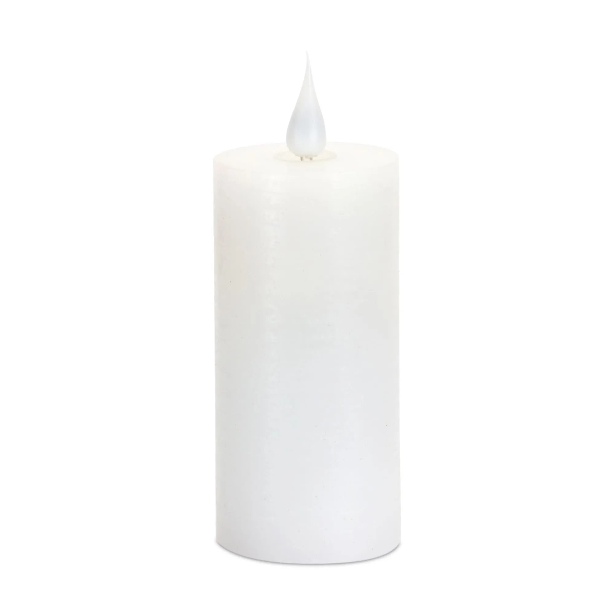 LED Lighted Flameless Candle - 4" - White