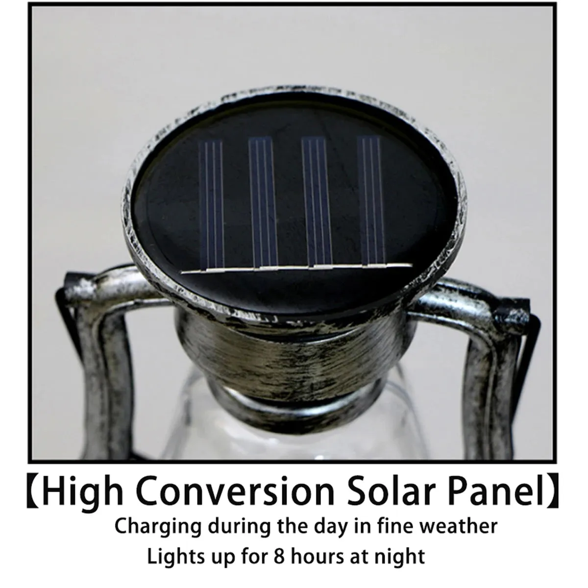 LED Solar Retro Oil Lamp