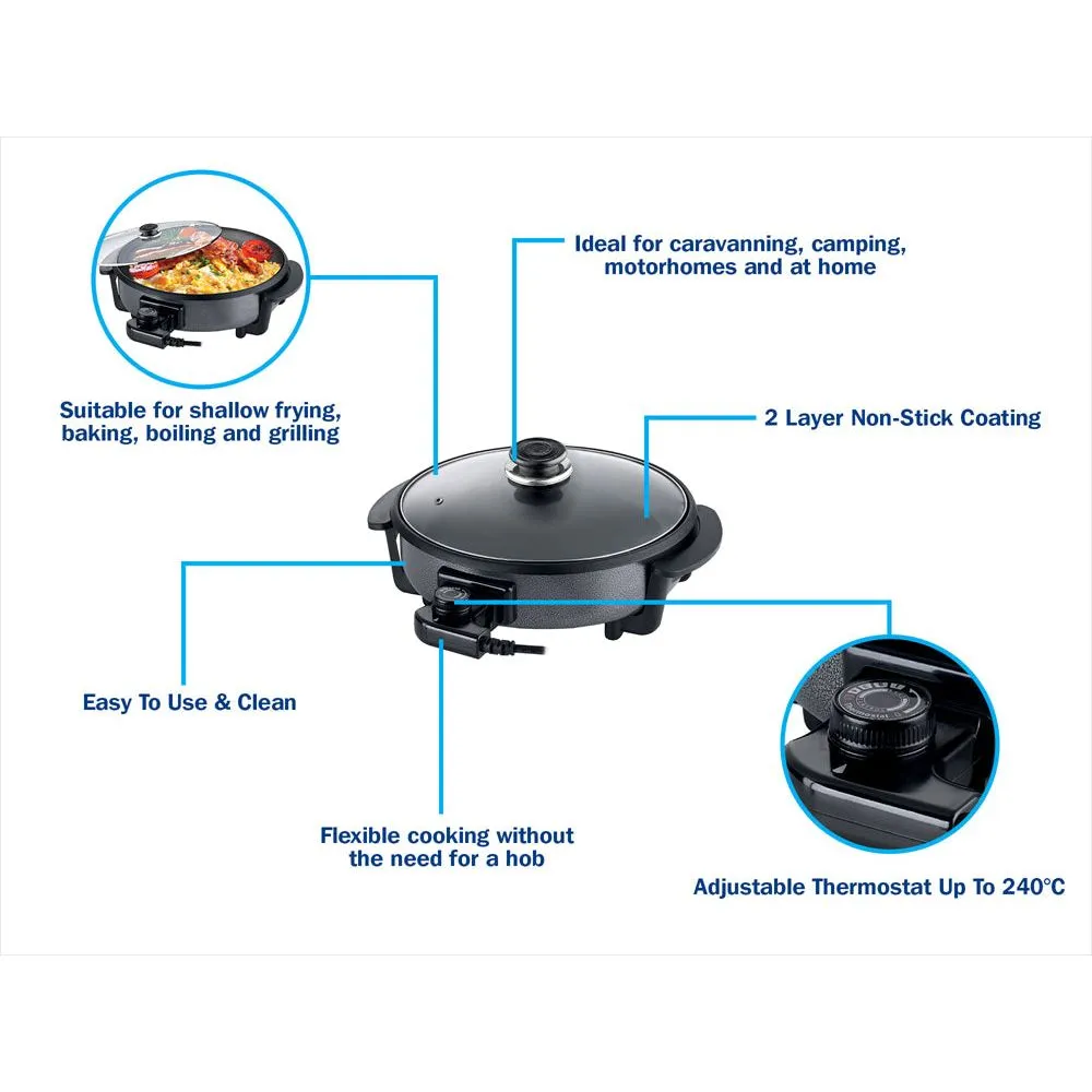 Leisurewize Electric Cooking Pan