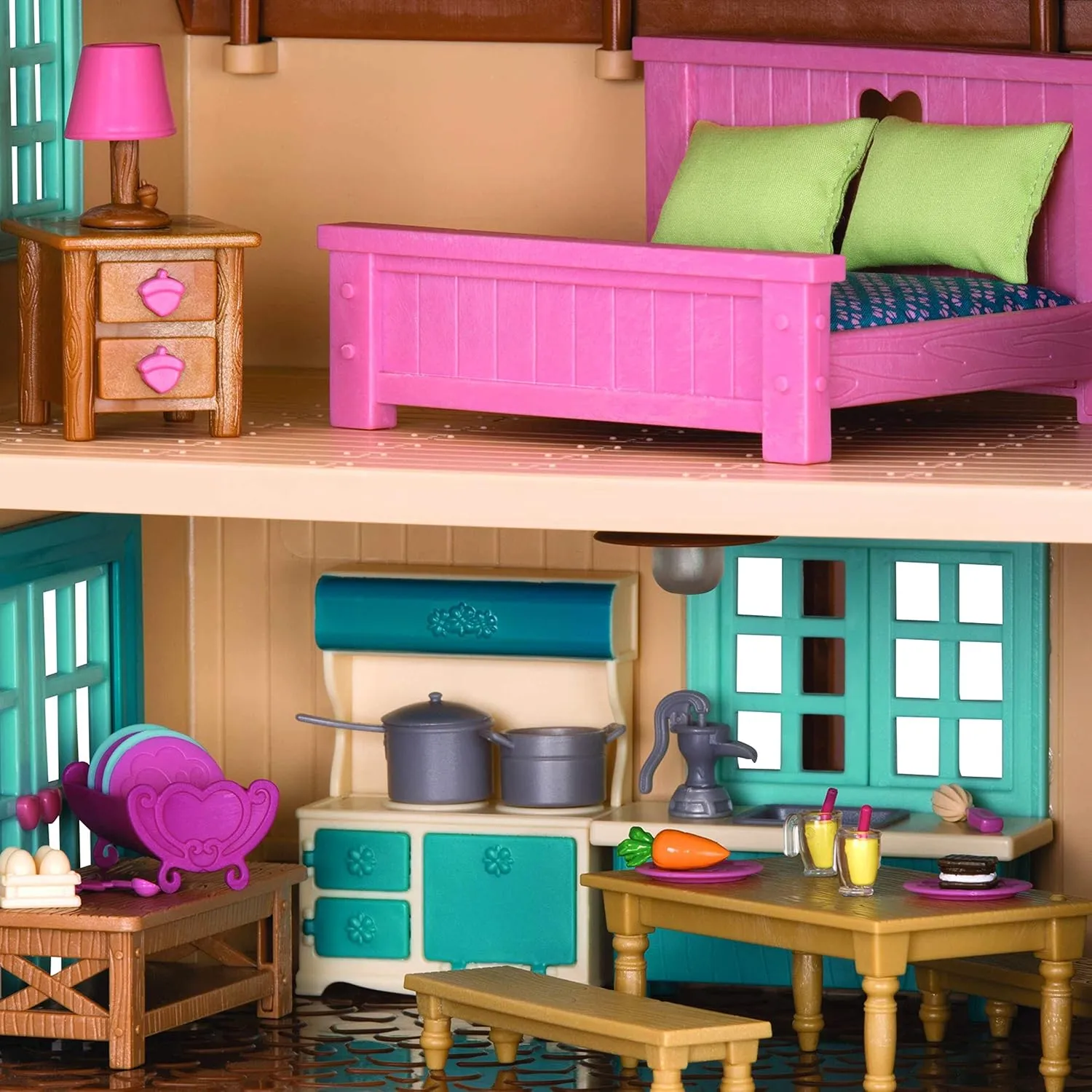 Li'l Woodzeez Kitchenette & Housekeeping Set