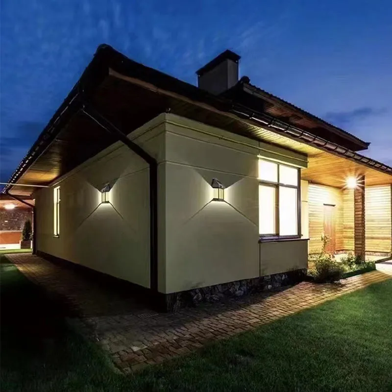 LumaWall | Solar Wall Lantern for Pathways and Outdoor Décor