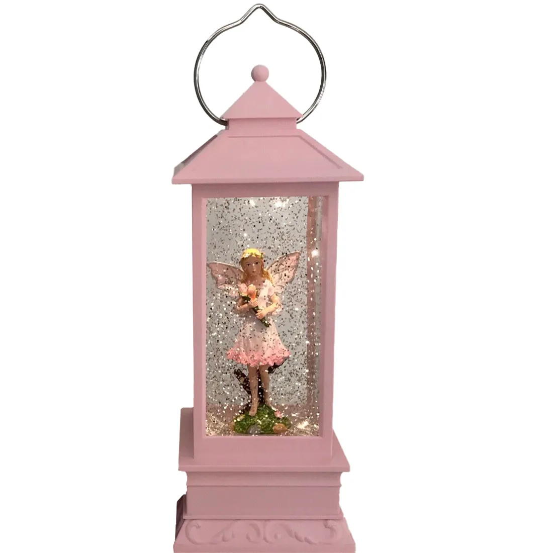 Magical Pink Lantern with Fairy