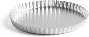 MARCATO 24cm Aluminum Round Cake Tin for Even Baking Decorative Design