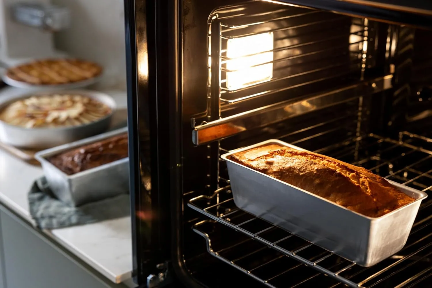 MARCATO Plumcake 26cm Aluminium Cake Tin Salt and Cake Pan for Even Baking