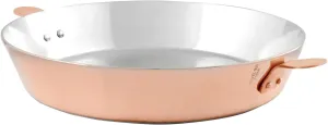 Mauviel M'Passion Copper Tarte Tatin Mold With Ears And Tin Inside, 11-in, Made In France