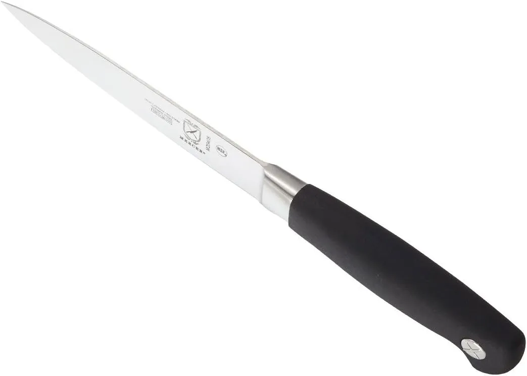 Mercer Culinary M20405 Genesis 5-Inch Utility Knife,Black