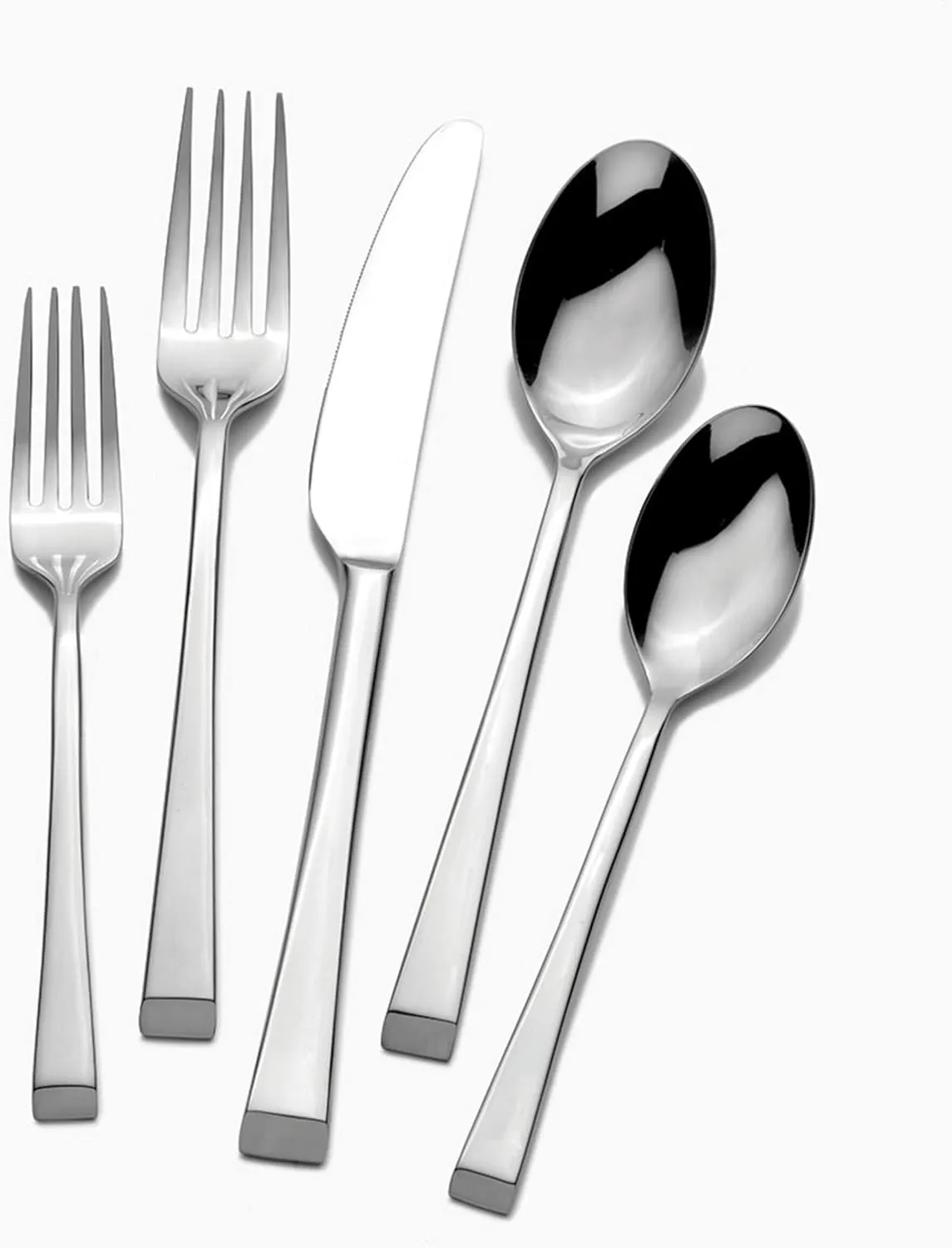 Mikasa Rockford Heavy-Weight Forged 18.0 Stainless Steel 42 Piece Cutlery Set, Service for 8