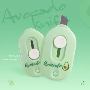 Mini Avocado Alloy Blade Utility Knife
