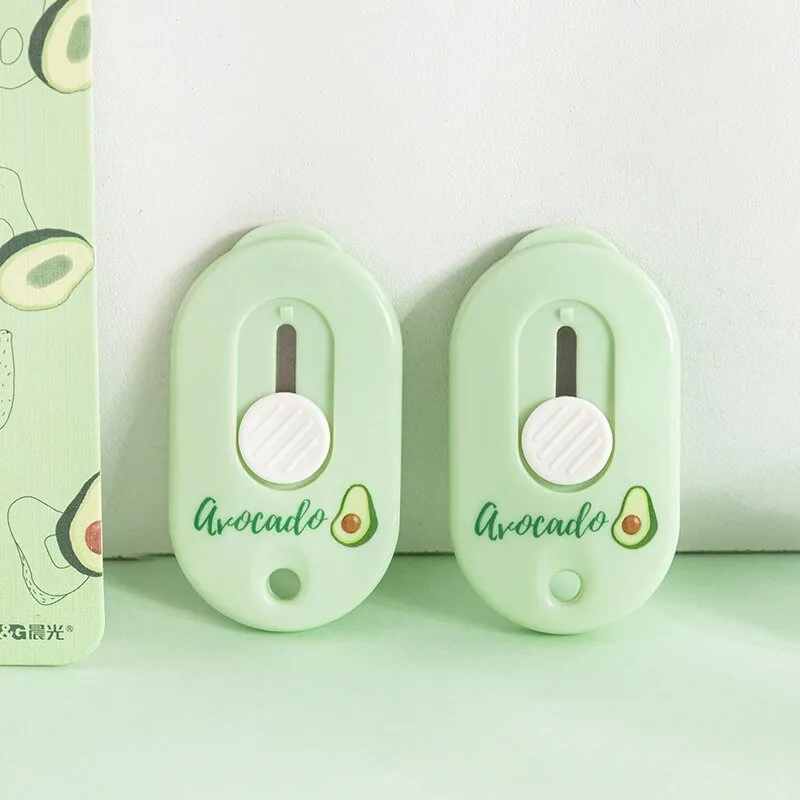 Mini Avocado Alloy Blade Utility Knife