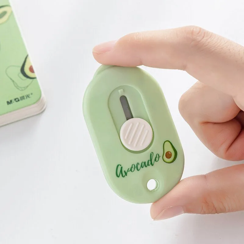 Mini Avocado Alloy Blade Utility Knife