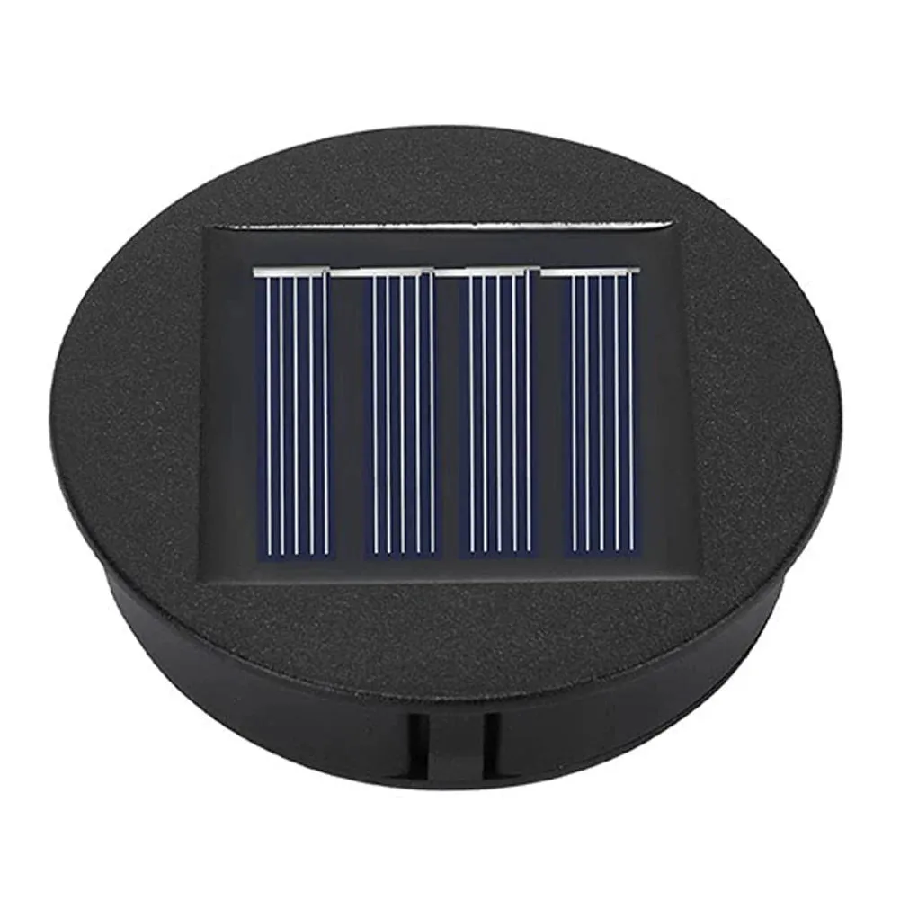 Modern LED Solar Lights Replacement Tops for Outdoor Hanging Lanterns - Waterproof Garden Pathway Lighting Accessories