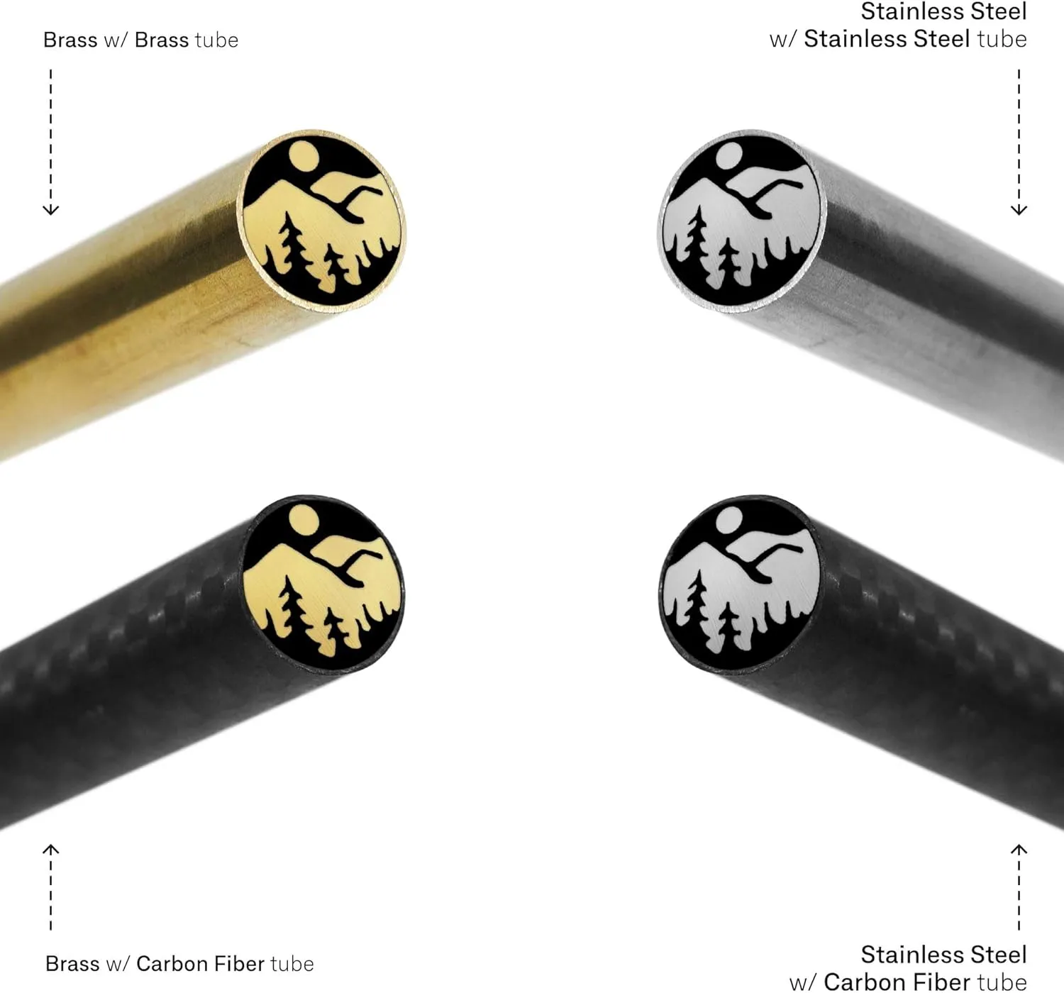 Mosaic Pin for Knife | Decorative Brass Heavy Duty Knife Handle Pins for Fixed Blade Knives | Handmade Pocket Knife Pins Tools