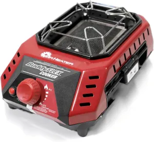 Mr. Heater MH8CFLEX 8,000 BTU Buddy Flex Cooker, Red