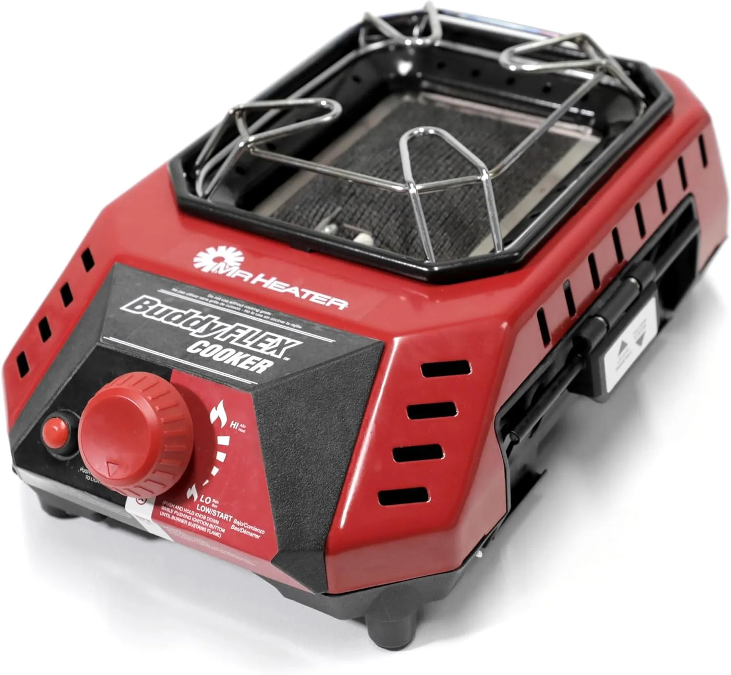 Mr. Heater MH8CFLEX 8,000 BTU Buddy Flex Cooker, Red