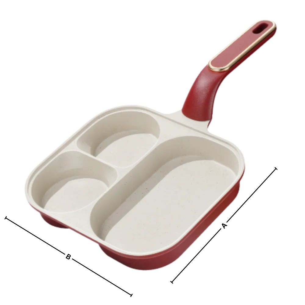 Multi-Section Cooking Pan