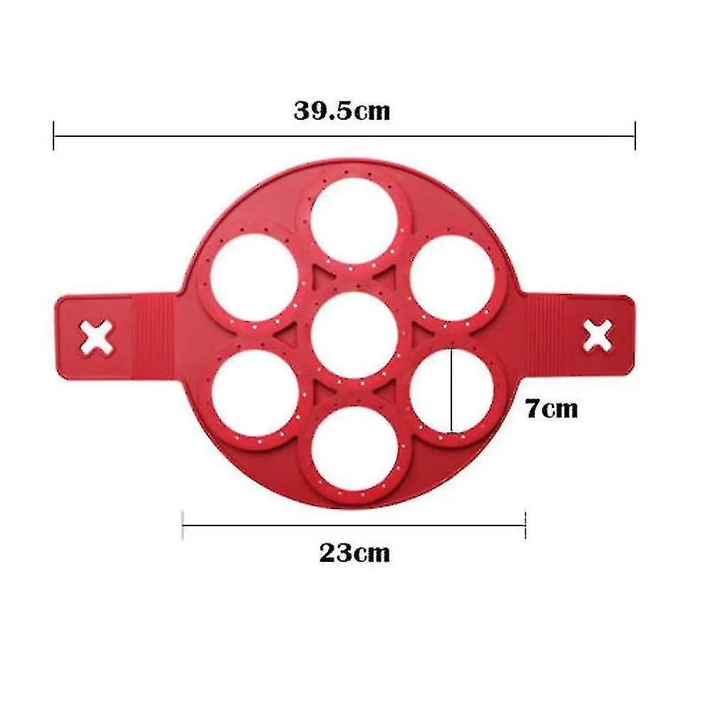 Nonstick Pancake Cooking Tool Egg Ring Maker with Cheese Egg Cooker Pan Flip