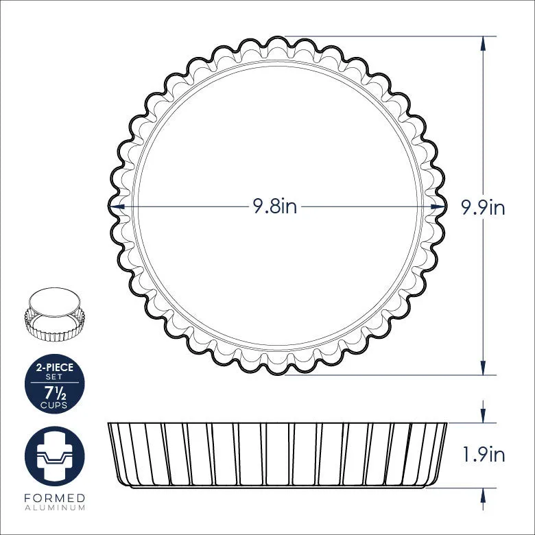 NordicWare - Quiche & Tart Pan