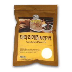 ODAESANFOOD Tartary Buckwheat Pancake Mix 500g, For crispy taste, Better for cooking Buchimgae, Korean pancake, Pan-fried, K-food