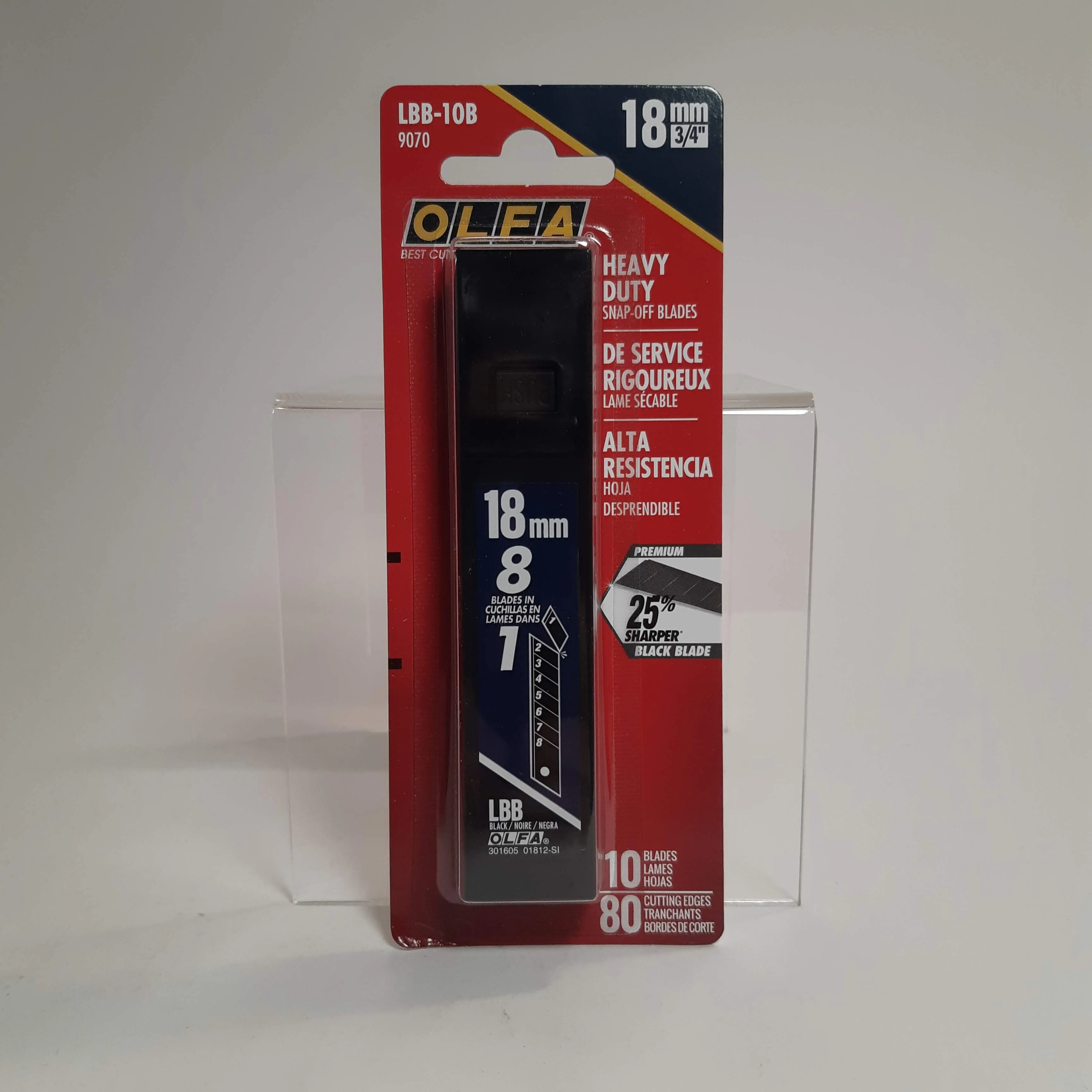 Olfa Blades - Pro 18mm - Black - 10pk