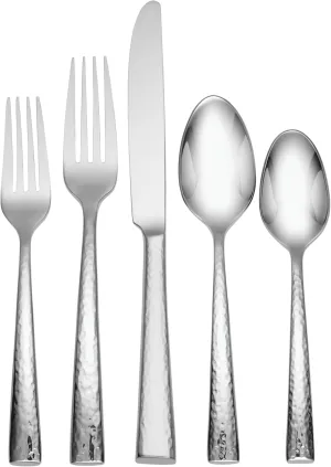 Oneida Cabria Piece Fine Flatware Set, 45 Count, Metallic