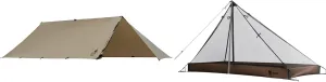 OneTigris Proteus Camping Tarp   OneTigris Mesh Teepee Tent