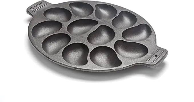 Oyster Cast Iron Pan