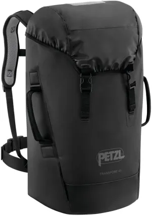 PETZL Transport Pack 2024 (Black, 45 liters)