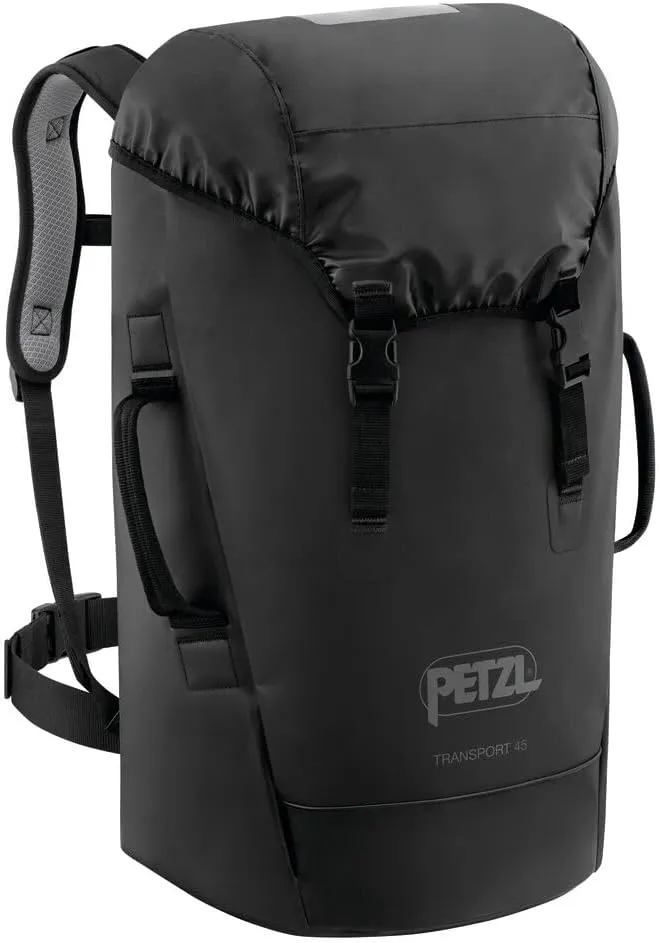 PETZL Transport Pack 2024 (Black, 45 liters)