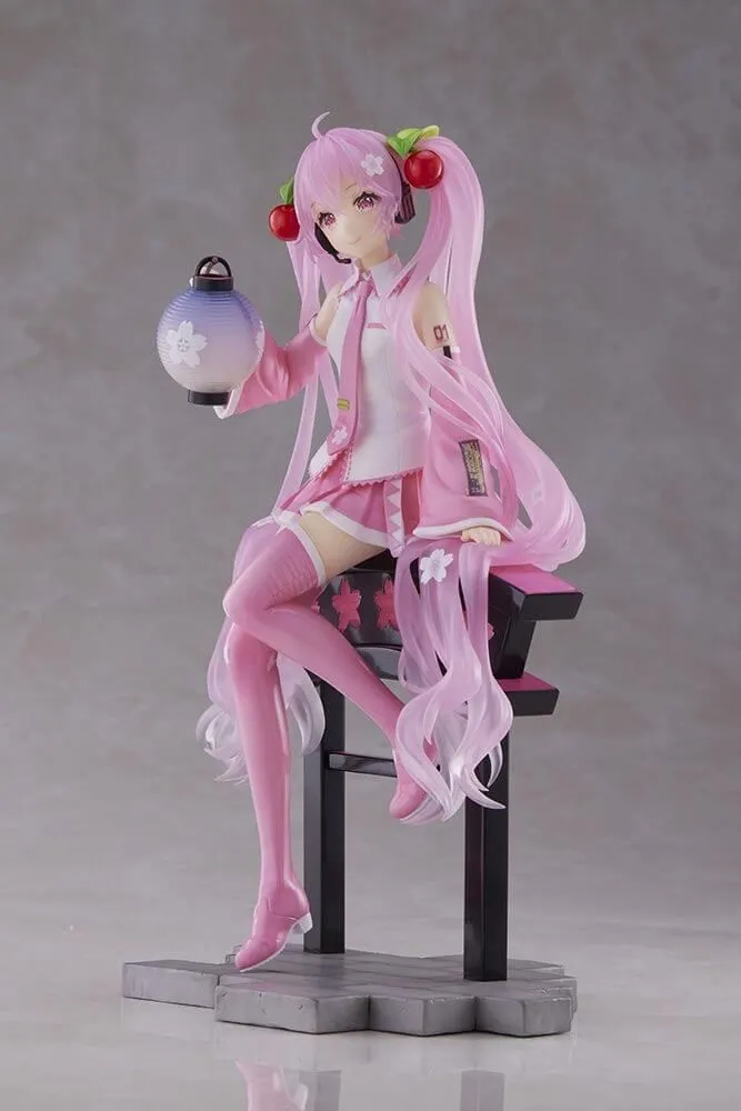 Piapro Figure Hatsune Miku Sakura Lantern Ver. Artist Masterpiece  Taito