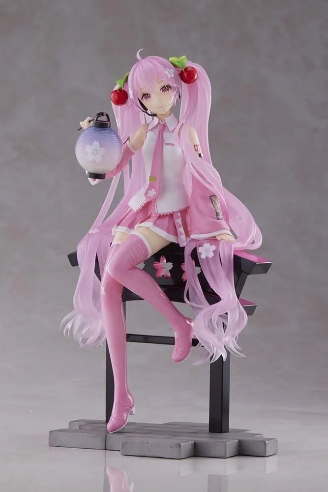 Piapro Figure Hatsune Miku Sakura Lantern Ver. Artist Masterpiece  Taito