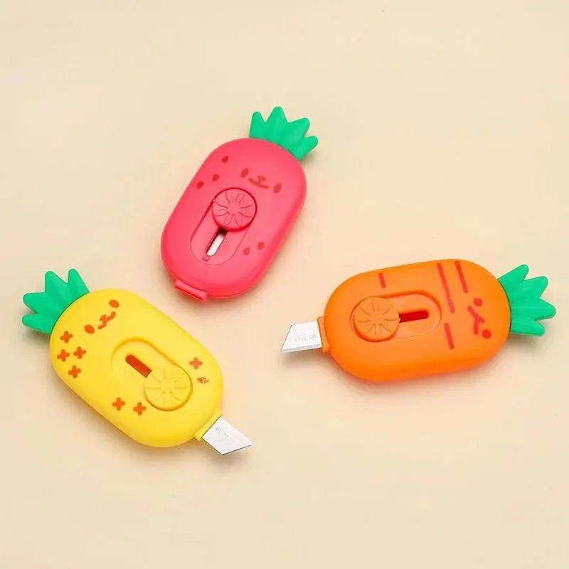 Pineapple Mini Utility Knife: Craft, Wrapping & Envelope Cutter