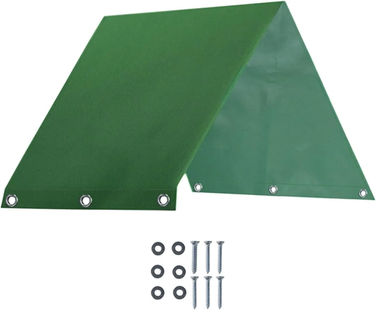Playground Roof Swing Set Replacement Tarp Windproof Reusable Easy Installation 228x109cm Kids Wooden Swingset Protection Cover