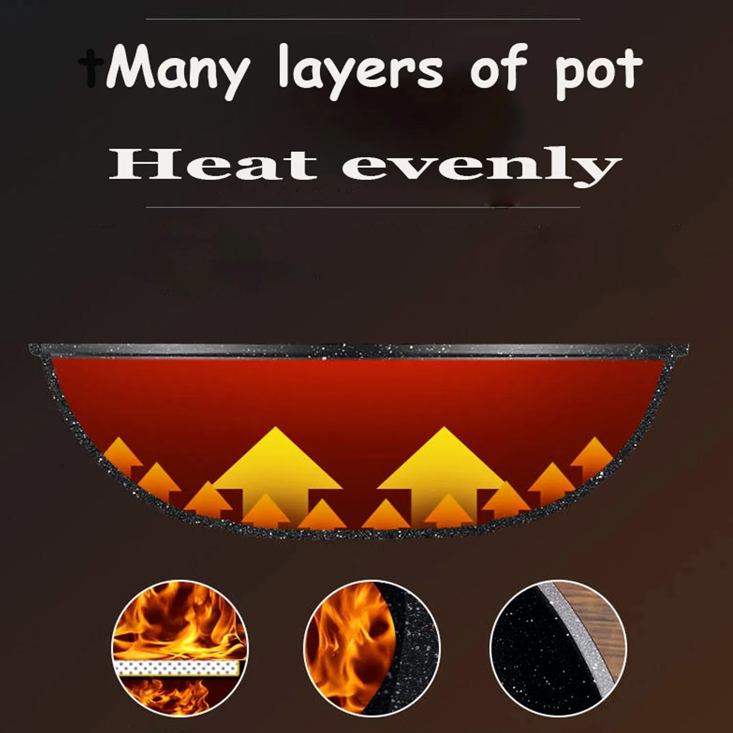 Pot Aluminium fry Pan Efficient customer service quality grade) premium Expedited shipping (B