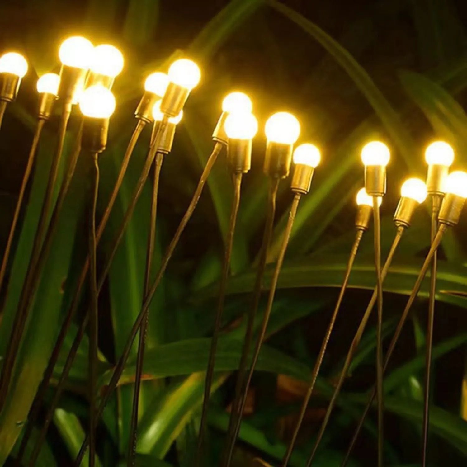 Powered (Warm) Touch-sensitive NOVEDEN Solar 3 Firefly Lights Premium for less Pieces
