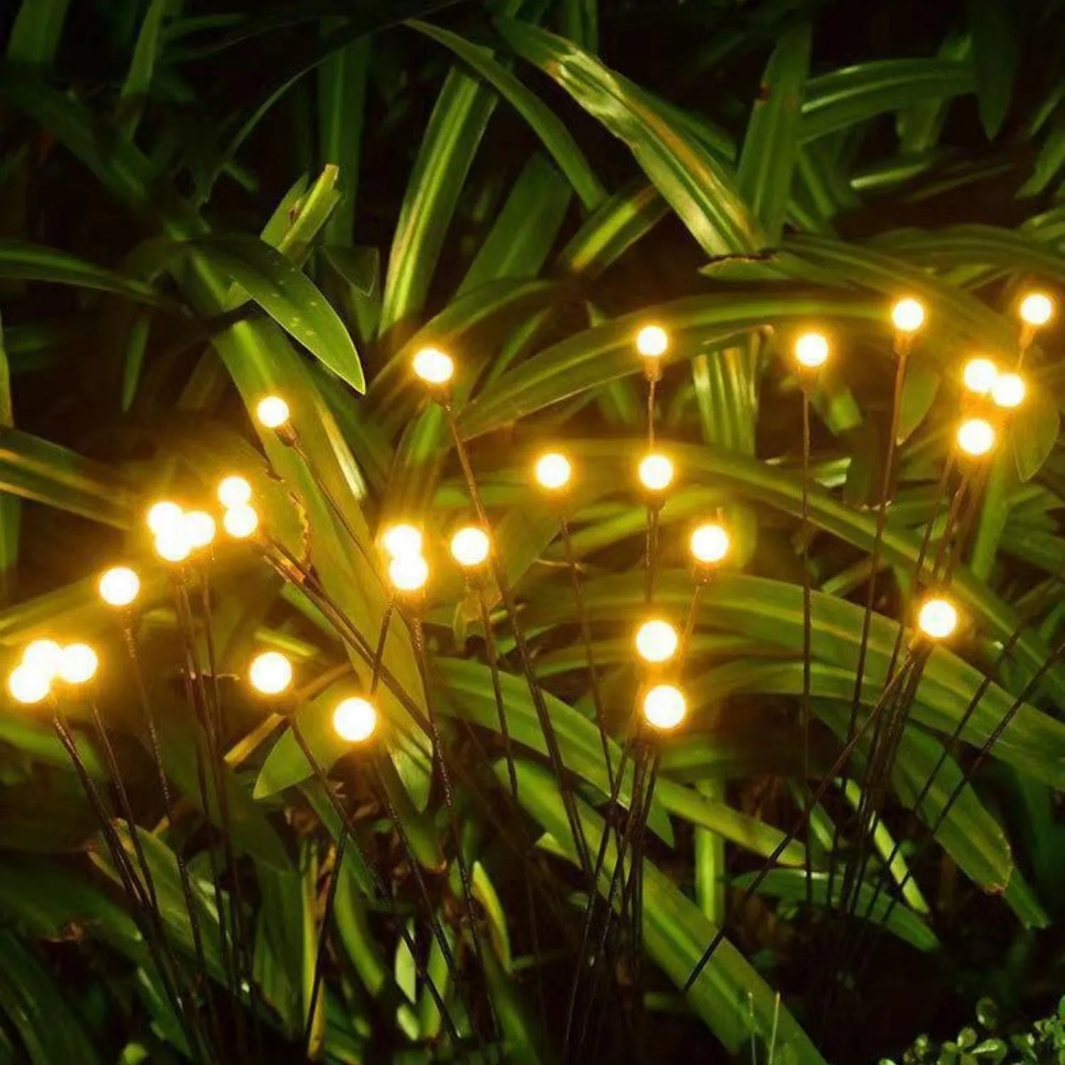Powered (Warm) Touch-sensitive NOVEDEN Solar 3 Firefly Lights Premium for less Pieces
