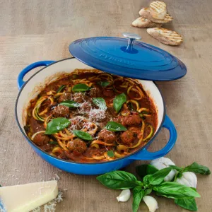Pyrolux Round Chef Pan 28cm/4 Litre - Ocean Blue