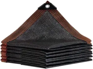 QLOFEI Shade Cloth for Garden, 90% Sunblock Neting Cover Shade Cloth with Grommets, Sun Protection Screens for Patio Kennel Chicken Coop Pergola Greenhouse Plants Cover Mesh Tarp, 10x15 FT