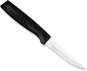 Rada Cutlery Anthem Series Heavy Duty Paring Knife, Made in USA, Black Handle