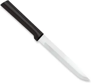RADA Cutlery Utility Steak Knife, Black Handle, Pack of 2