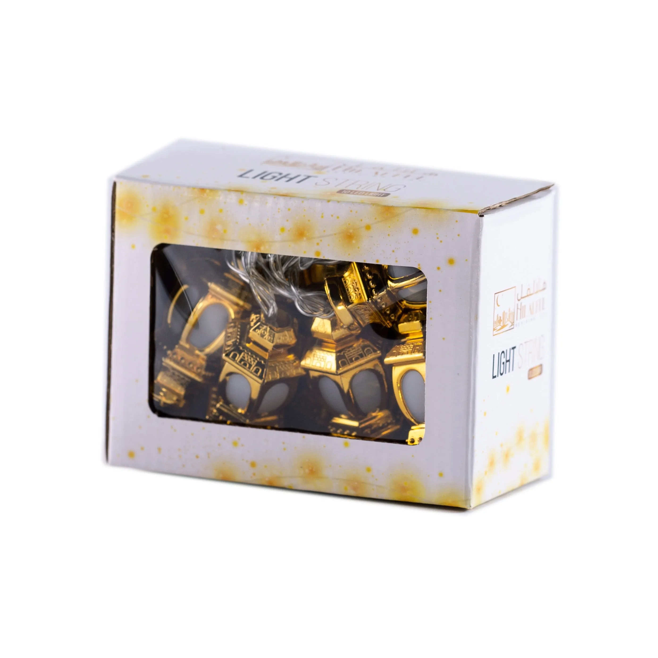 Ramadan Golden Lantern Light String