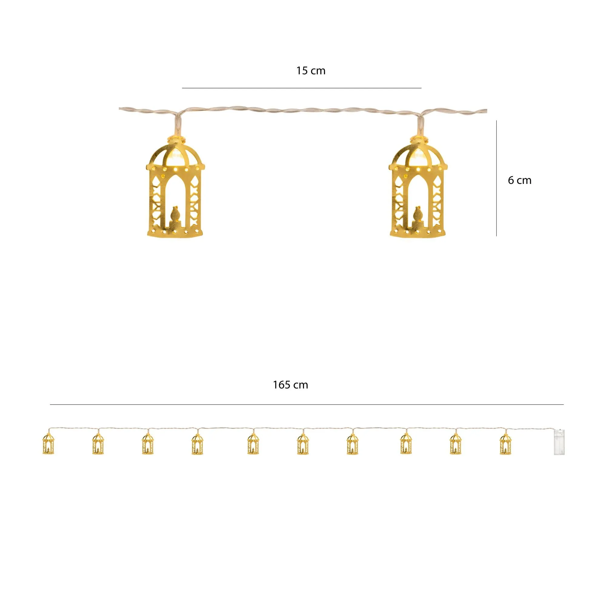 Ramadan Lantern Light String