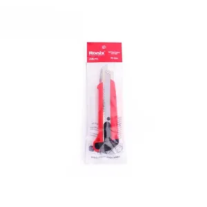 Ronix Rh-3004~3006 Plastic DIY Automatic Pocket Utility Paper Knife Cutter