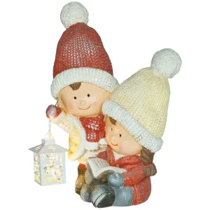 Rootz Christmas Decorations - LED Christmas Figure - Christmas Fairy Lights - Battery Operated - 30cm x 23cm x 45cm
