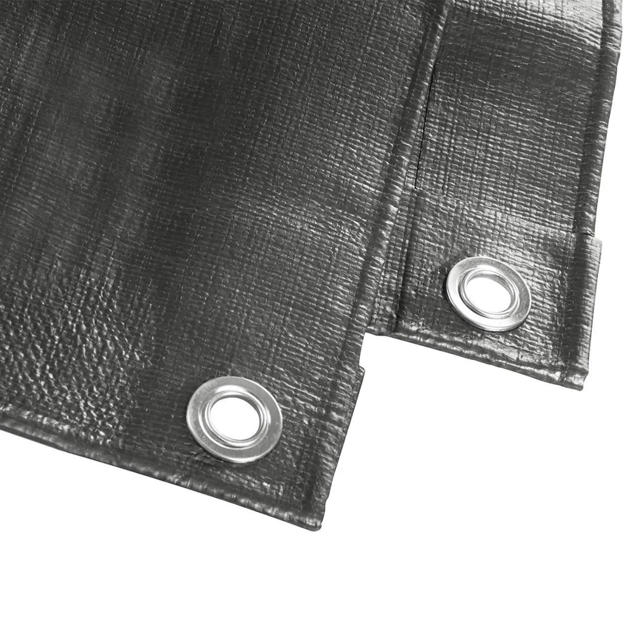 Rootz Heavy Duty Waterproof Tarpaulin - Protective Tarp - Bar Cover - High-Density PE - UV Resistant - 180g/m² - 50cm Metal Eyelets
