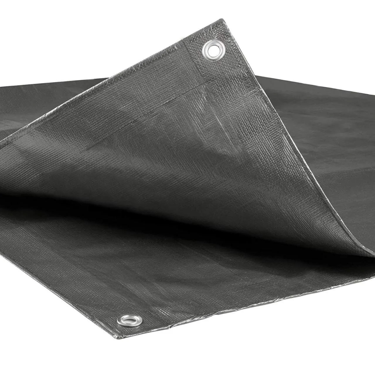 Rootz Heavy Duty Waterproof Tarpaulin - Protective Tarp - Bar Cover - High-Density PE - UV Resistant - 180g/m² - 50cm Metal Eyelets