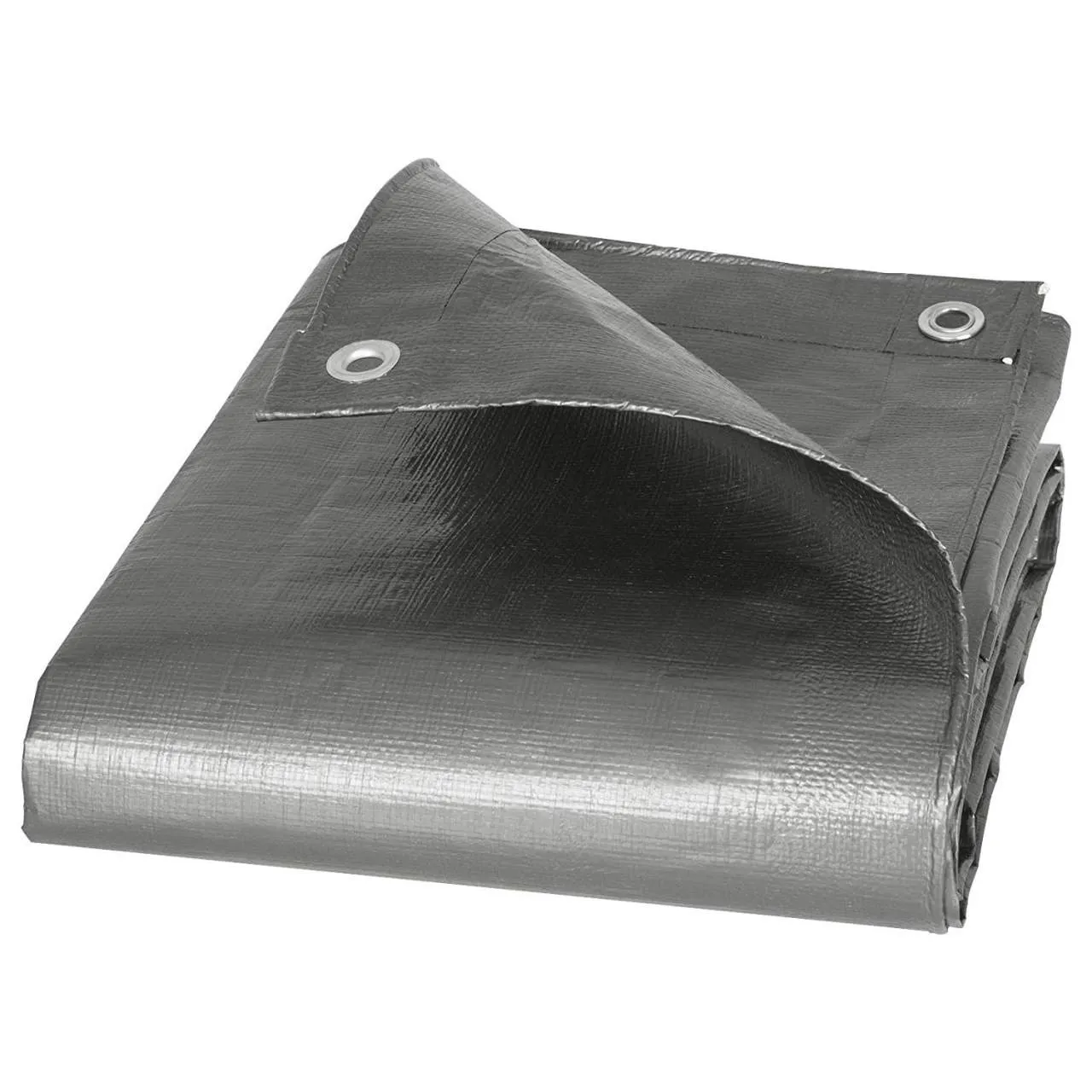 Rootz Heavy Duty Waterproof Tarpaulin - Protective Tarp - Bar Cover - High-Density PE - UV Resistant - 180g/m² - 50cm Metal Eyelets