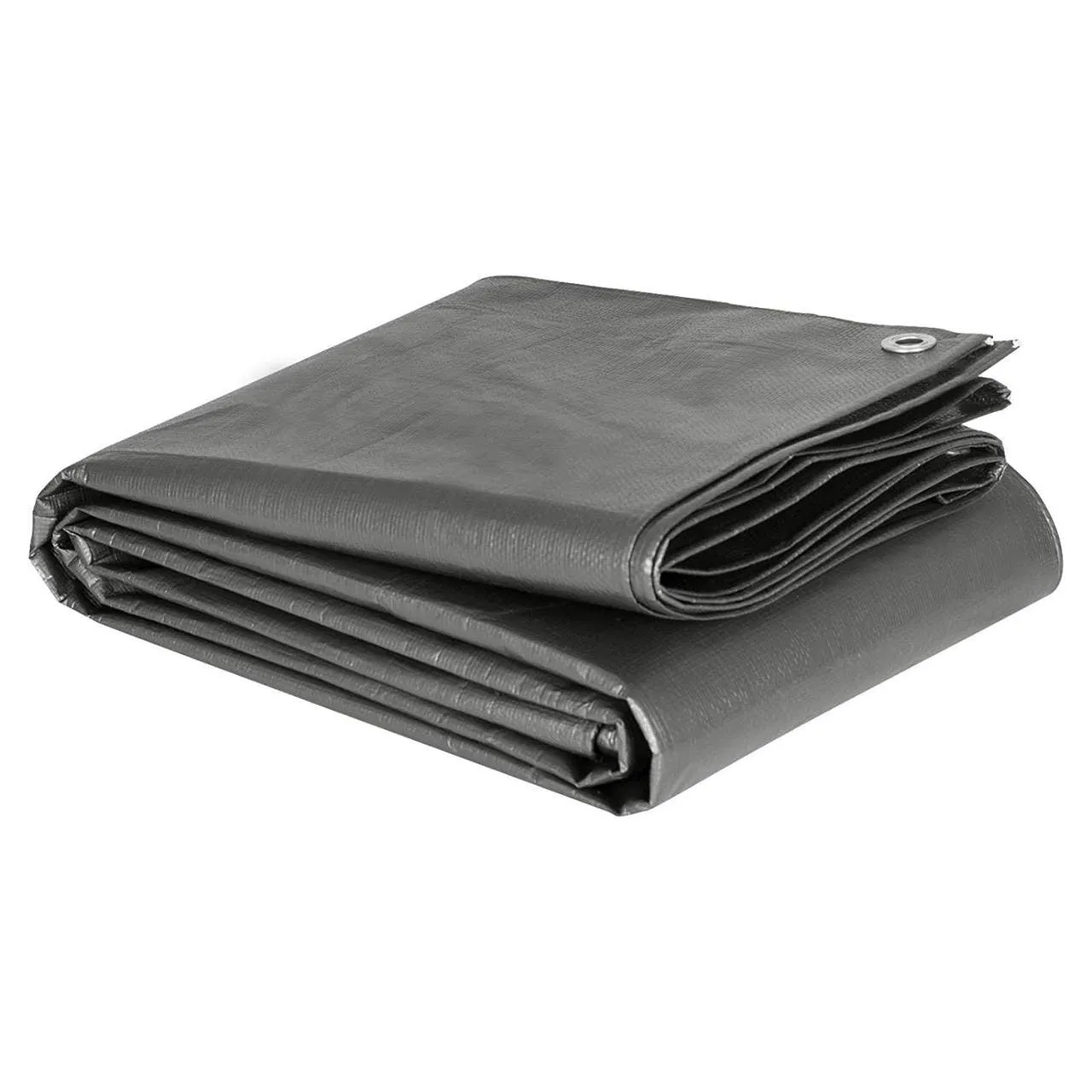 Rootz Heavy Duty Waterproof Tarpaulin - Protective Tarp - Bar Cover - High-Density PE - UV Resistant - 180g/m² - 50cm Metal Eyelets