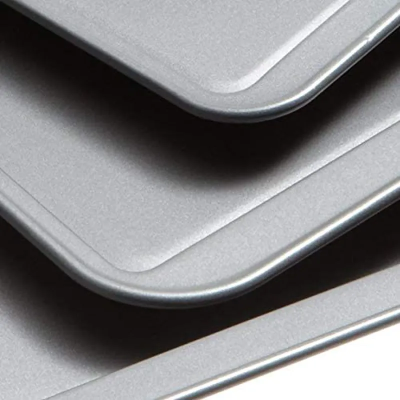 Rynx | goodcook Steel Nonstick Bakeware, 3 Piece Cookie Sheet Set, multicolor