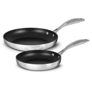Scanpan HaptIQ 8 & 10.25" Stainless Steel Nonstick Fry Pan Set